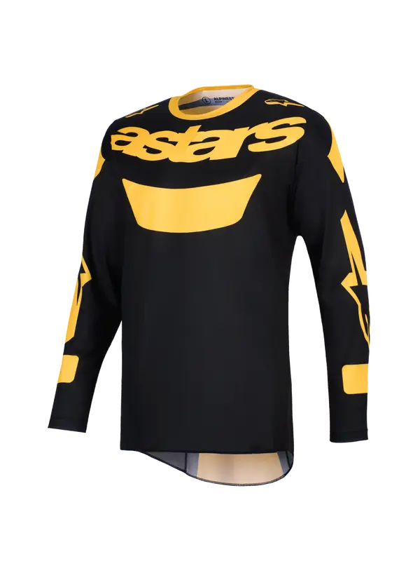 Maillot Alpinestars RACER Riway jaune noir