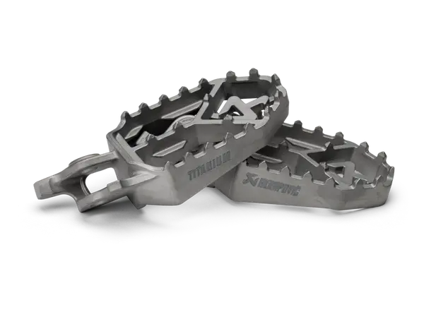 Repose pieds Akrapovic Titane trail Honda CRF 1100L Africa Twin