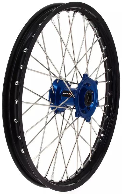 Roue avant complete RFX Race 21x1,60 noir/bleu Yamaha 250 YZ
