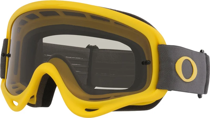 Masque OAKLEY O Frame MX - Moto Yellow - écran Dark Grey