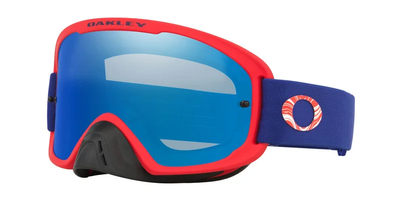 Masque OAKLEY O-Frame 2.0 Pro MX - Team Red écran Black Ice Iridium