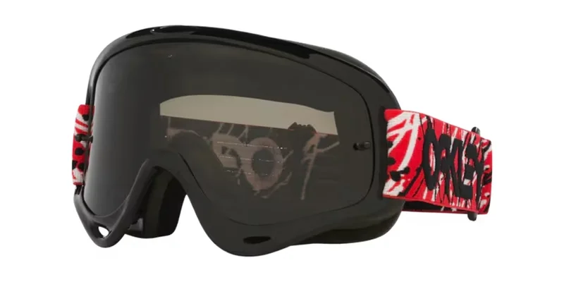 Masque OAKLEY O-Frame MX Heritage - Red Eddie écran gris foncé