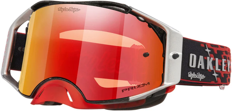 Masque OAKLEY Airbrake MX - TLD Black Holo écran Prizm Torch
