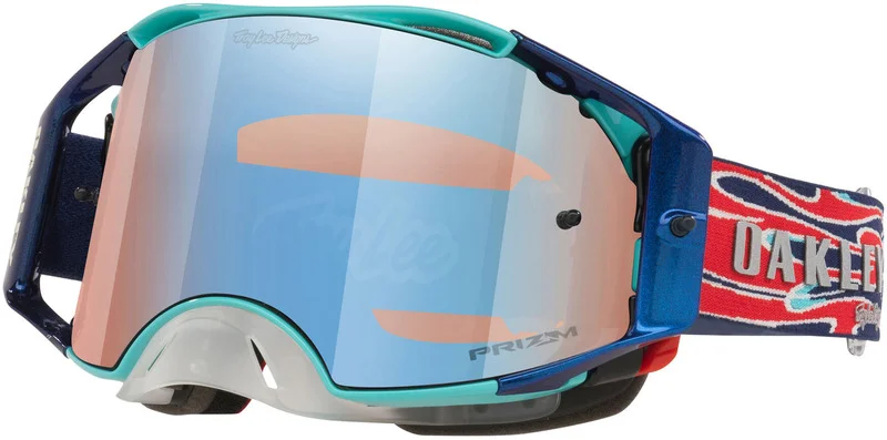 Masque OAKLEY Airbrake MX - TLD bleu écran Prizm Sapphire