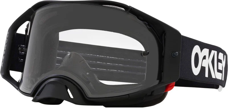 Masque OAKLEY Airbrake MX - B1B noir/blanc écran clair