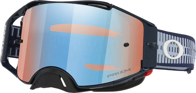 Masque OAKLEY Airbrake MX - Abyss Tread - écran Prizm Sapphire