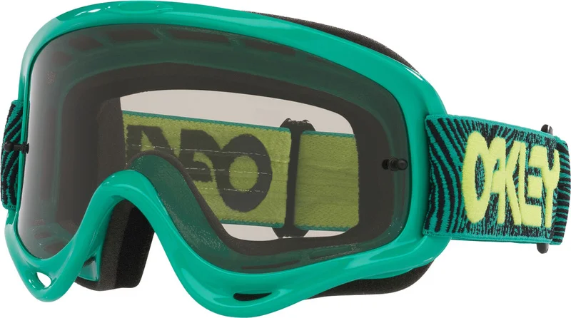 Masque OAKLEY O Frame MX - Celeste Fingerprint - écran Light Grey
