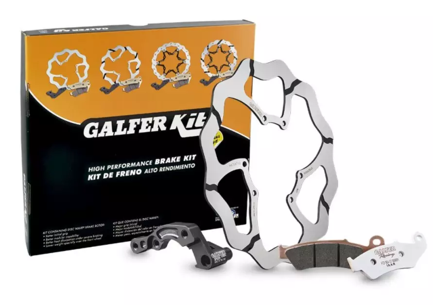 Kit disque frein avant GALFER oversize 280 mm Kawasaki 450 KX-F