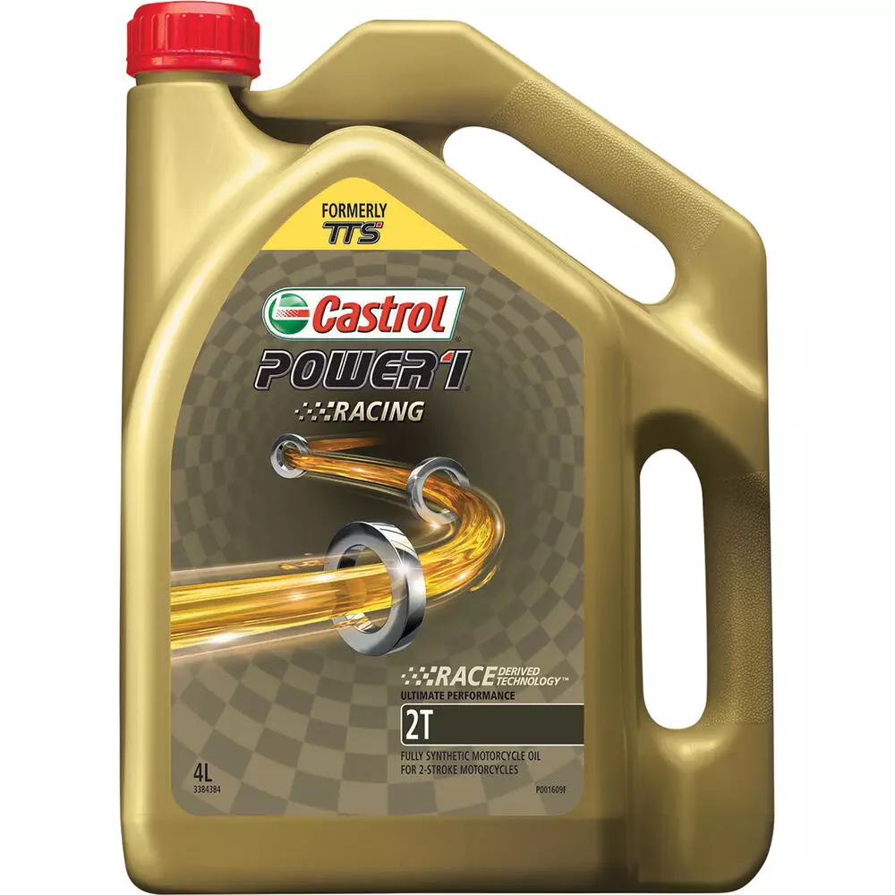 Huile Castrol POWER 1 Racing 2 temps 2T 100% Synthèse 1 Litr..