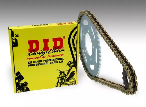 Kit chaine enduro DID ERT3 couronne acier  Beta 520 RR