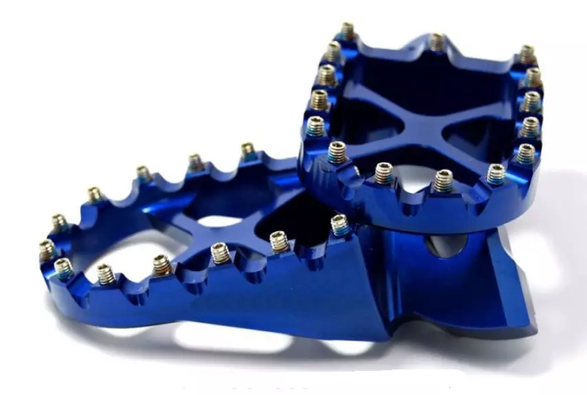 Repose pieds anodise Husqvarna 250 FE