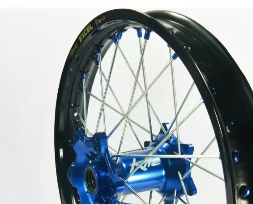Roue arriere Kite Elite 18x2.15 noir/bleu Husqvarna 350 FE