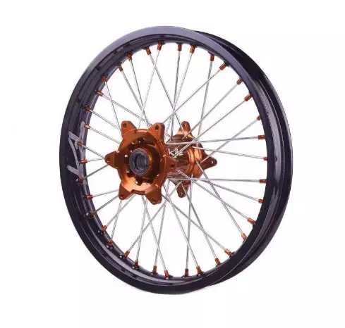 Roue arriere Kite Sport 18x2.15 noir/orange KTM 530 EXC-F
