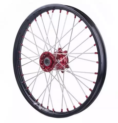 Roue avant Kite Sport 21x1.60 noir/rouge Honda 250 CR