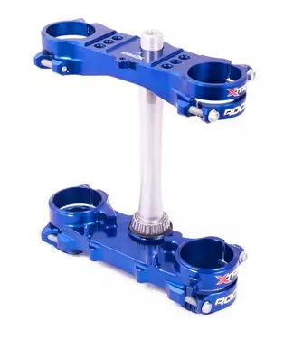 Te de fourche XTRIG Rocs Tech bleu Husqvarna 125 TC