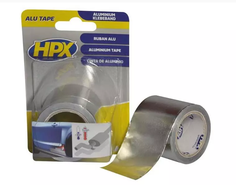 HPX alu tape Scotch adhésif de silencieux aluminium - Moto Vision
